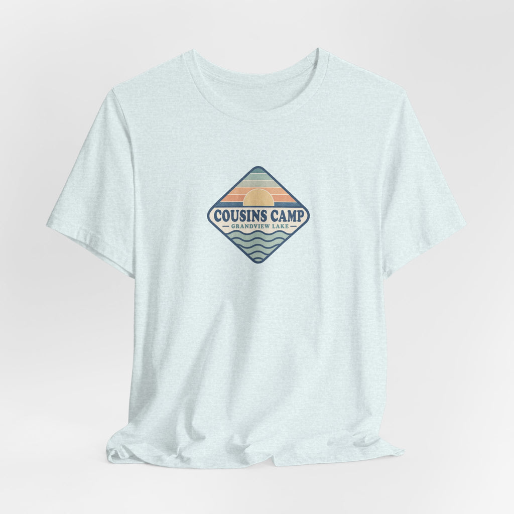 Camp Staff T-Shirt — 'Cousins Camp' Vintage Lake Tee