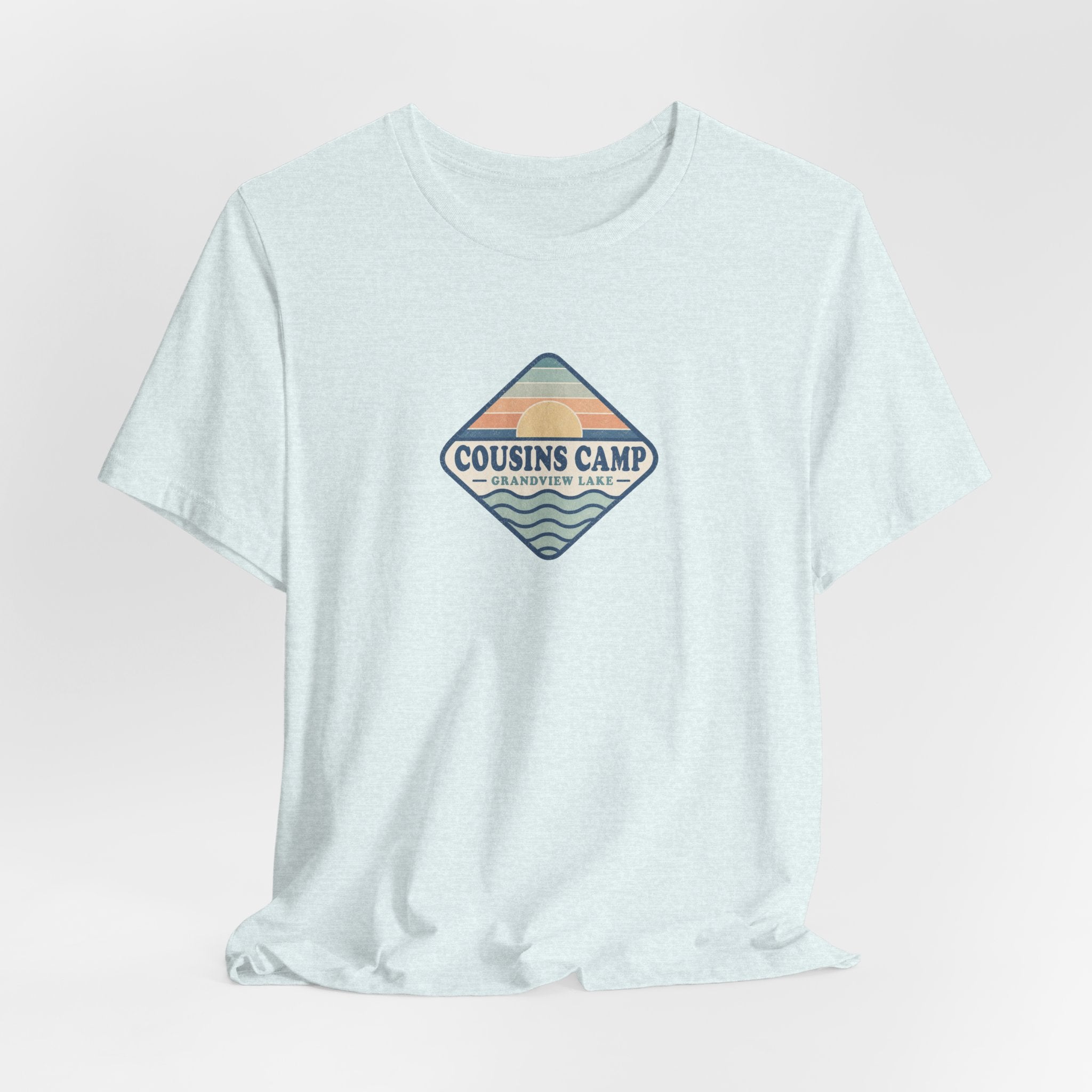 Camp Staff T-Shirt — 'Cousins Camp' Vintage Lake Tee