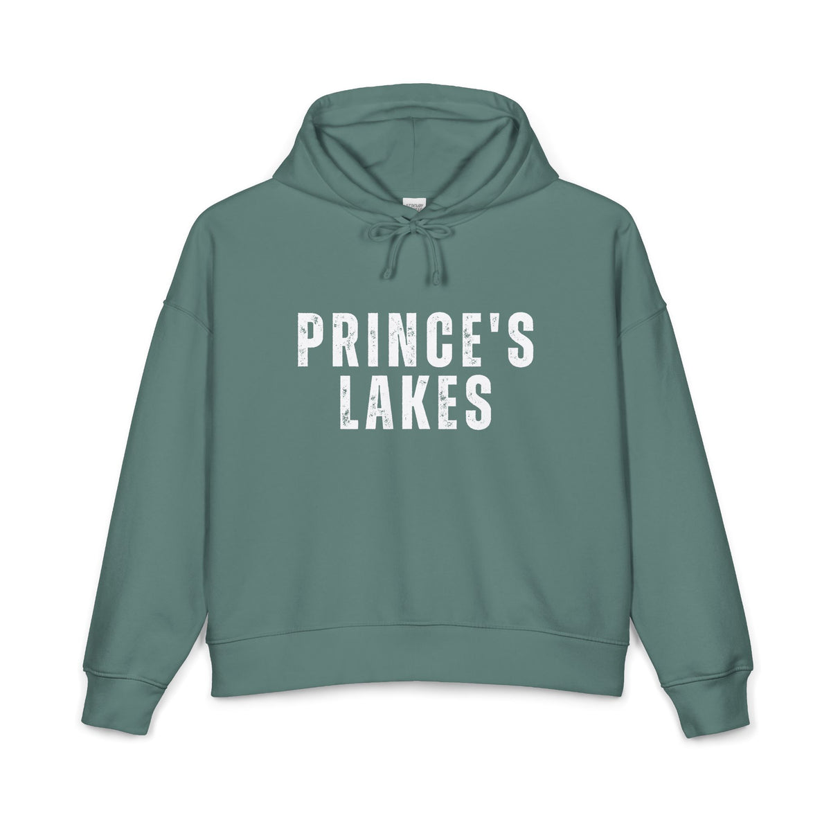 Prince's Lakes Organic Women's Hoodie — 'PRINCE'S LAKES' Cozy Pullover