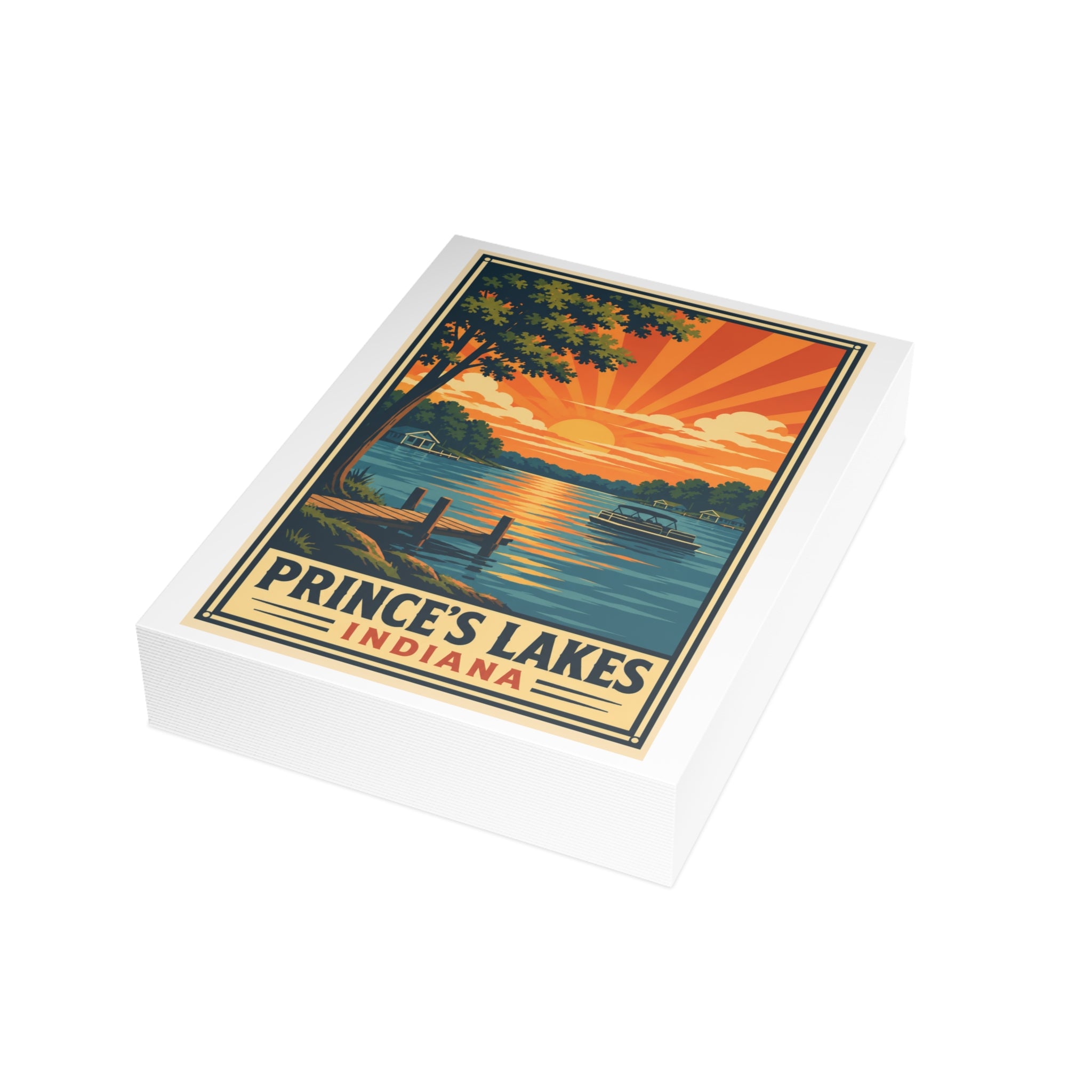 Postcard Bundles (envelopes not included) Prince's Lakes Postcard Party Invitation