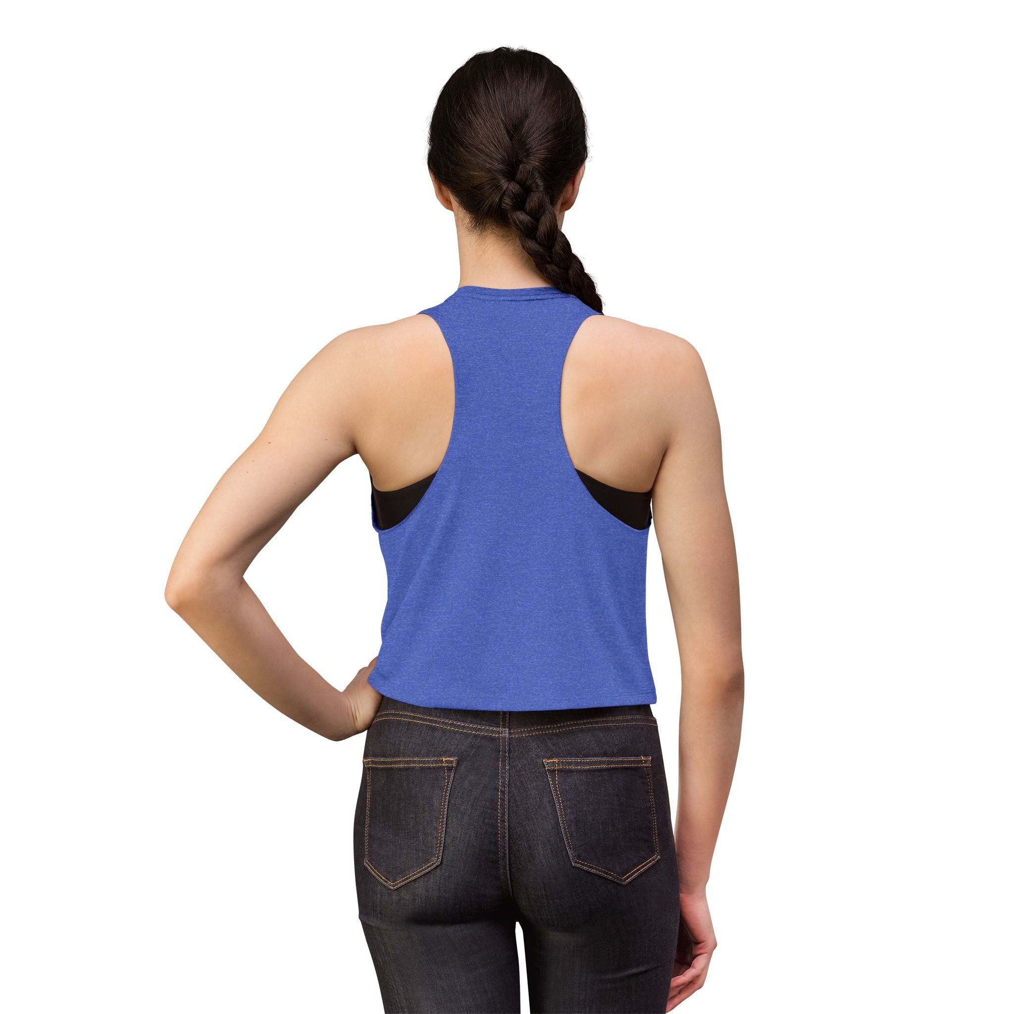 Lake Mode Women's Crop Tank Top – Fish Graphic