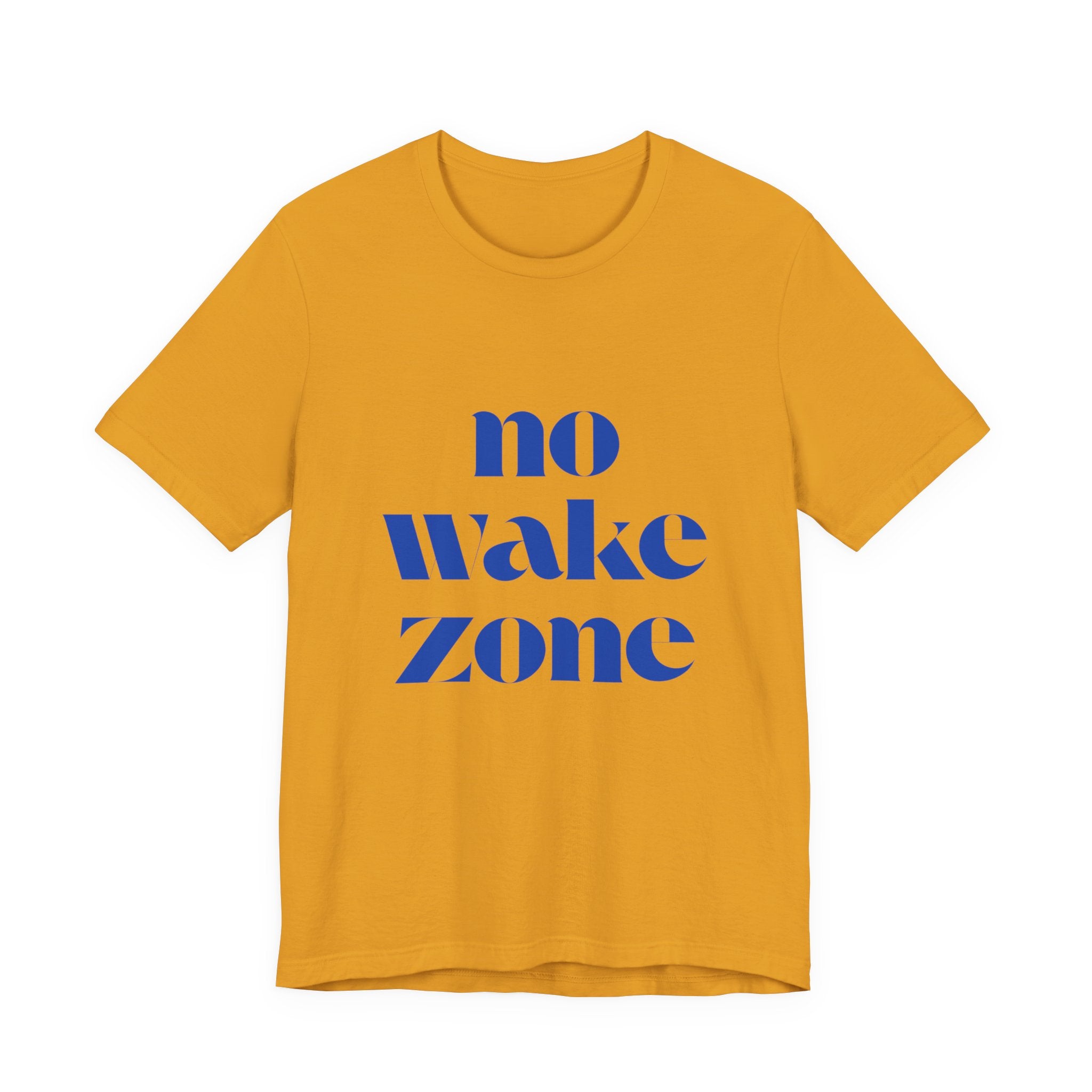 No Wake Zone T-Shirt — Nautical Relaxed Graphic Tee
