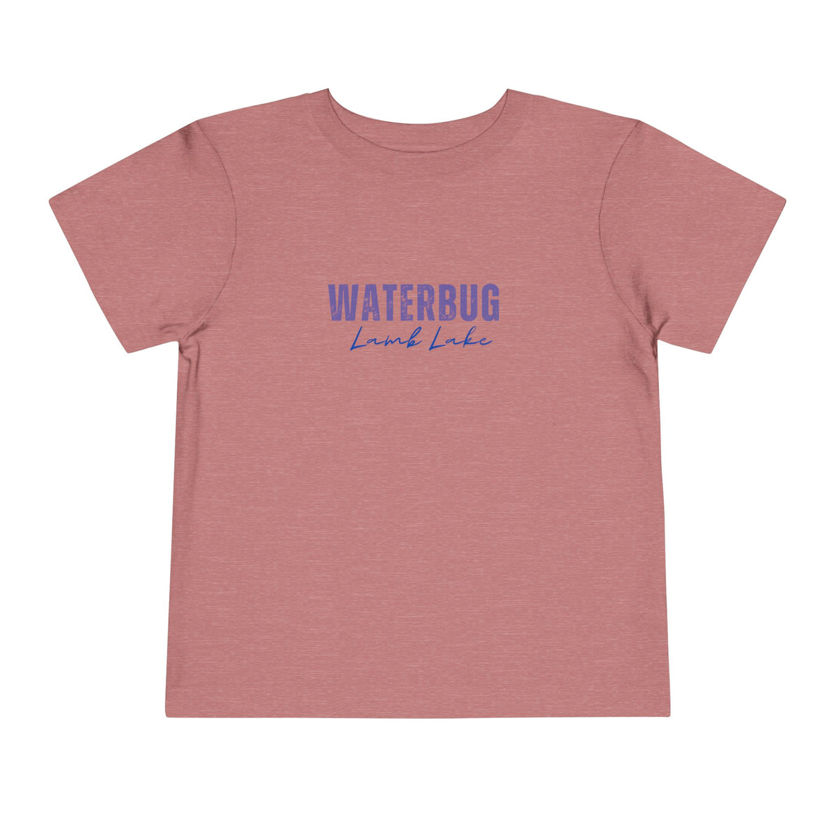 Toddler Tee — "WATERBUG Lamb Lake" Water-Inspired Kids T-Shirt