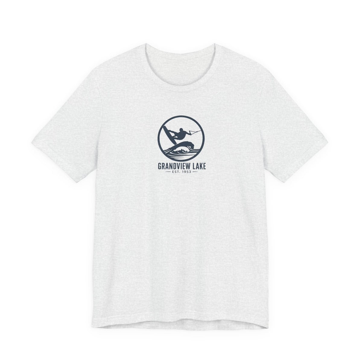 Grandview Lake Wakesurf Emblem Tee — Unisex