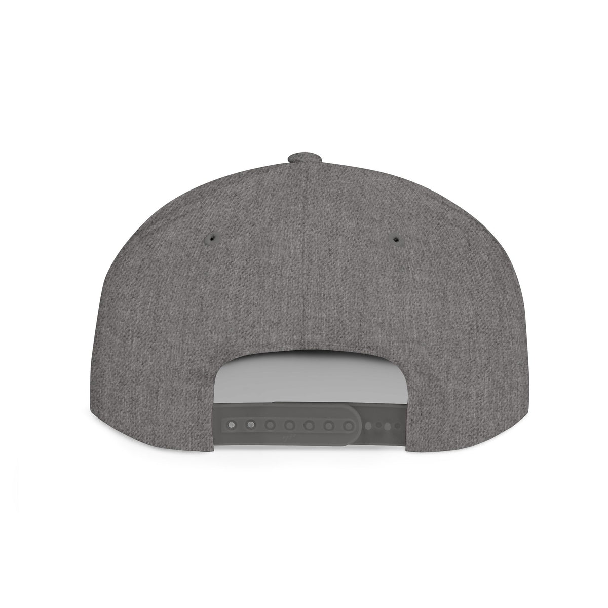 Lamb Lake Flat Bill Snapback Hat — Retro Embroidered Lake Cap