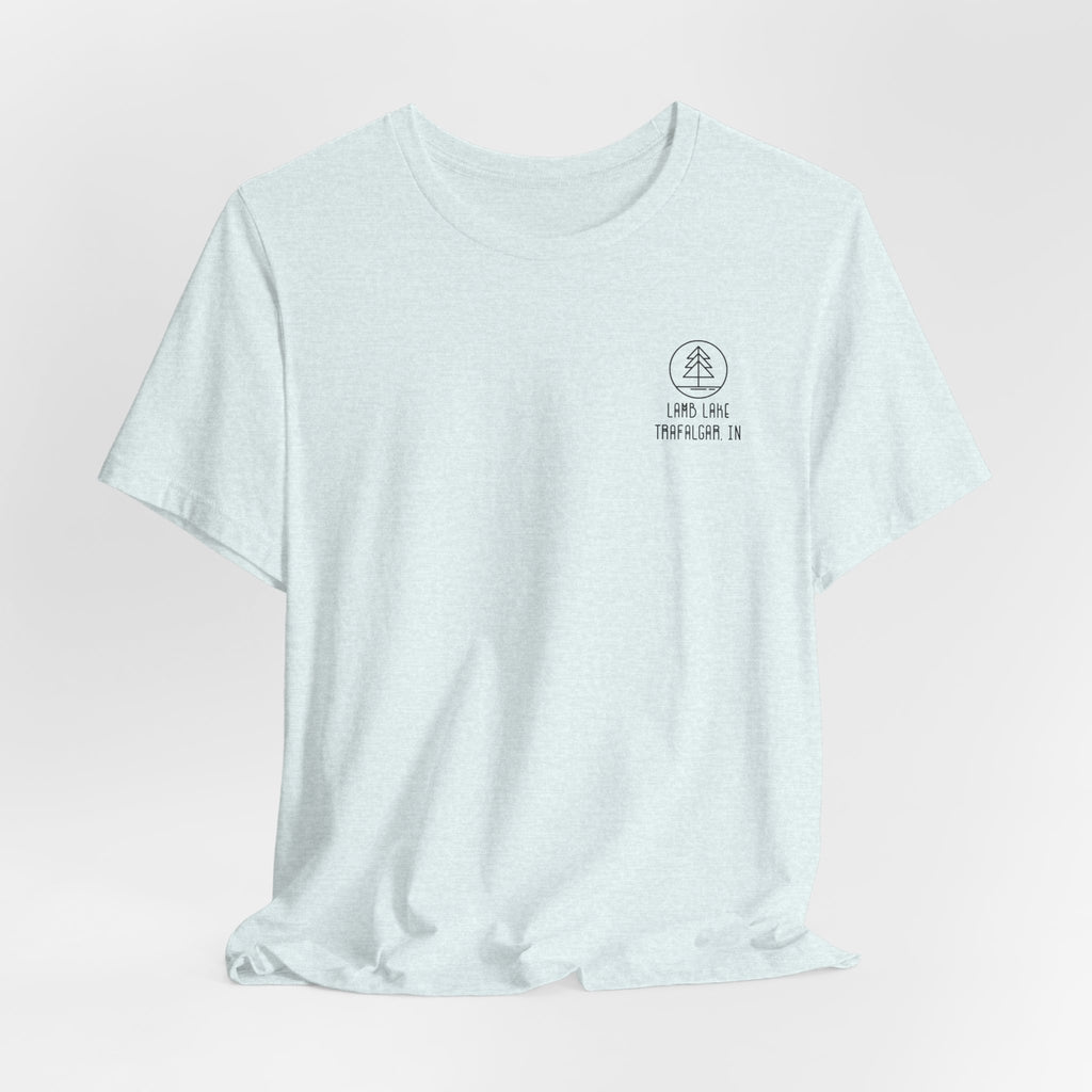 Lamb Lake Minimalist Tee — Lake Forest Graphic Short Sleeve Shirt