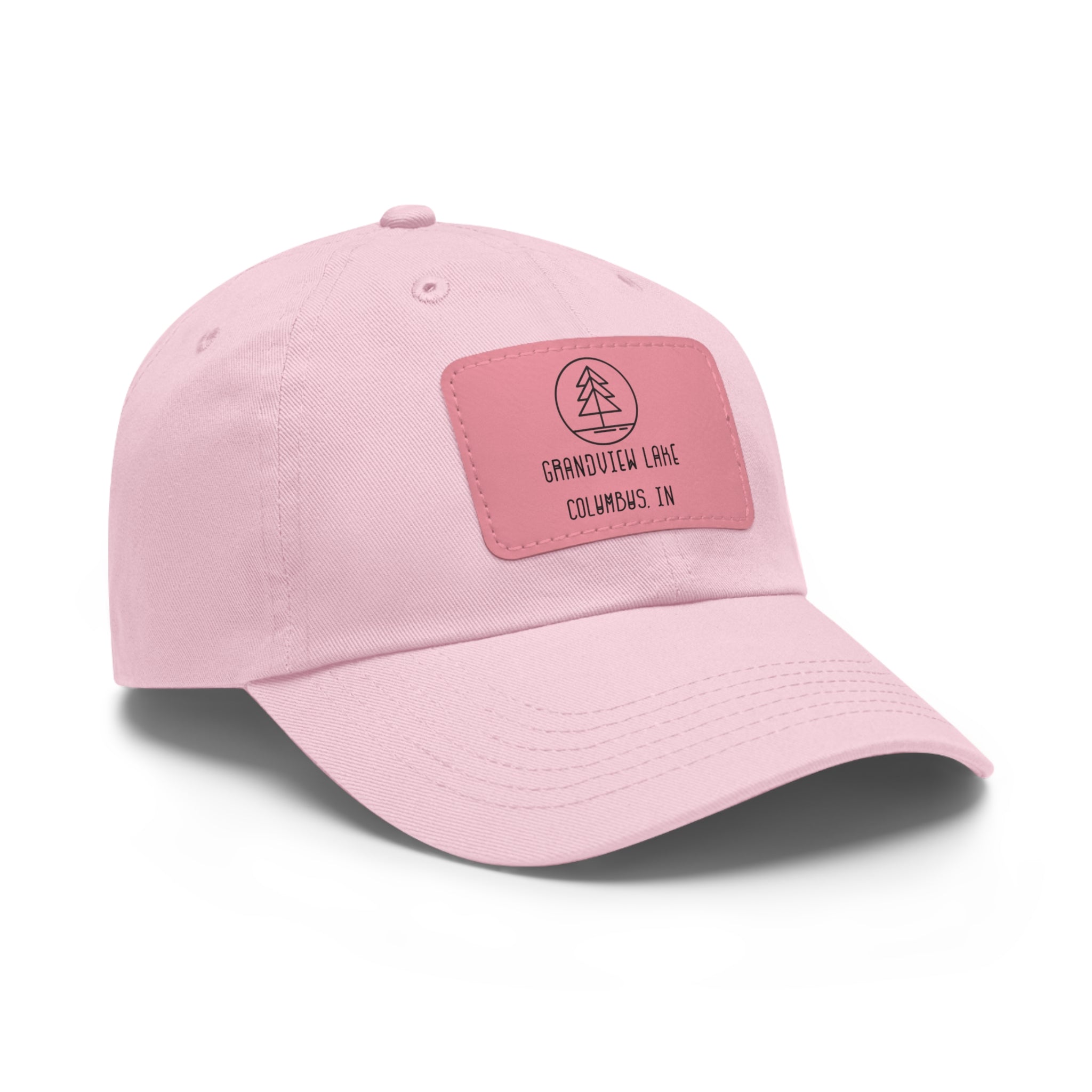 Leather Patch Hat — Grandview Lake Outdoor Baseball Cap