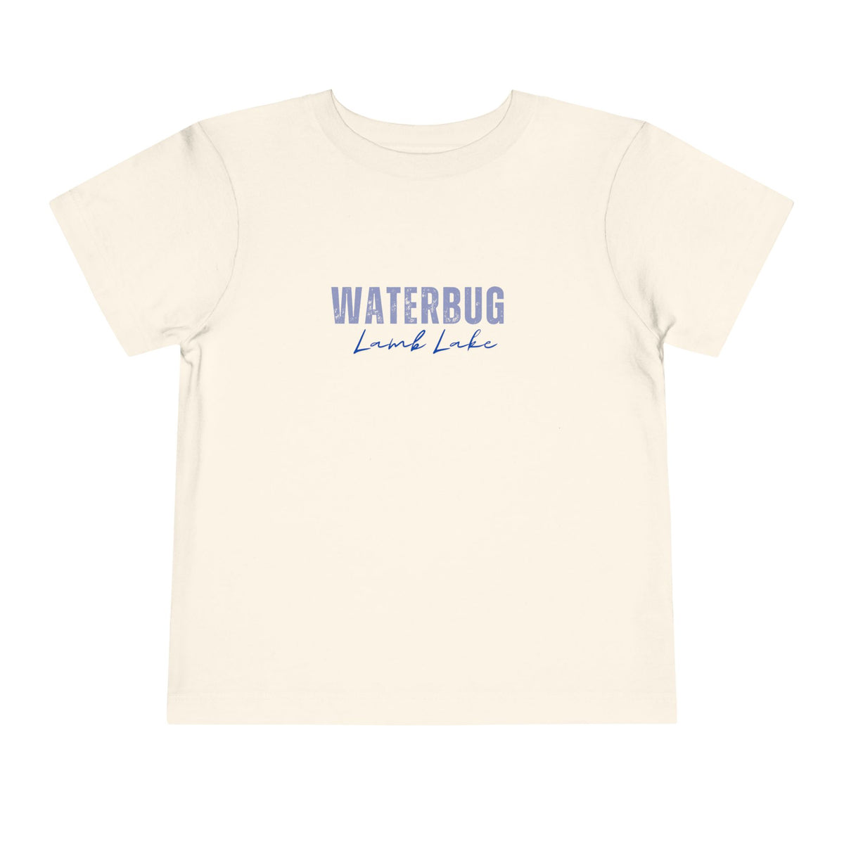 Toddler Tee — "WATERBUG Lamb Lake" Water-Inspired Kids T-Shirt