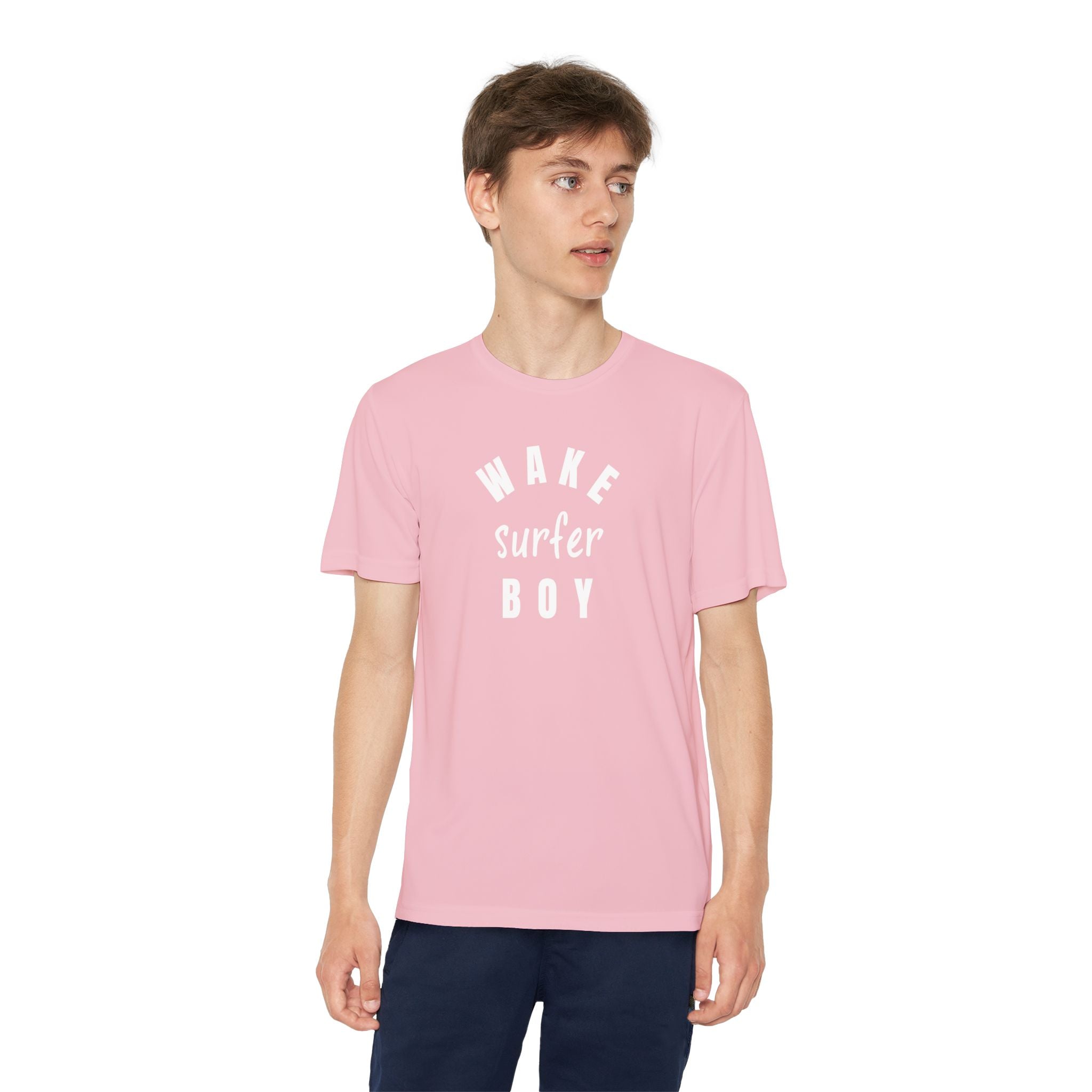 Youth Wake Surfer Boy Tee