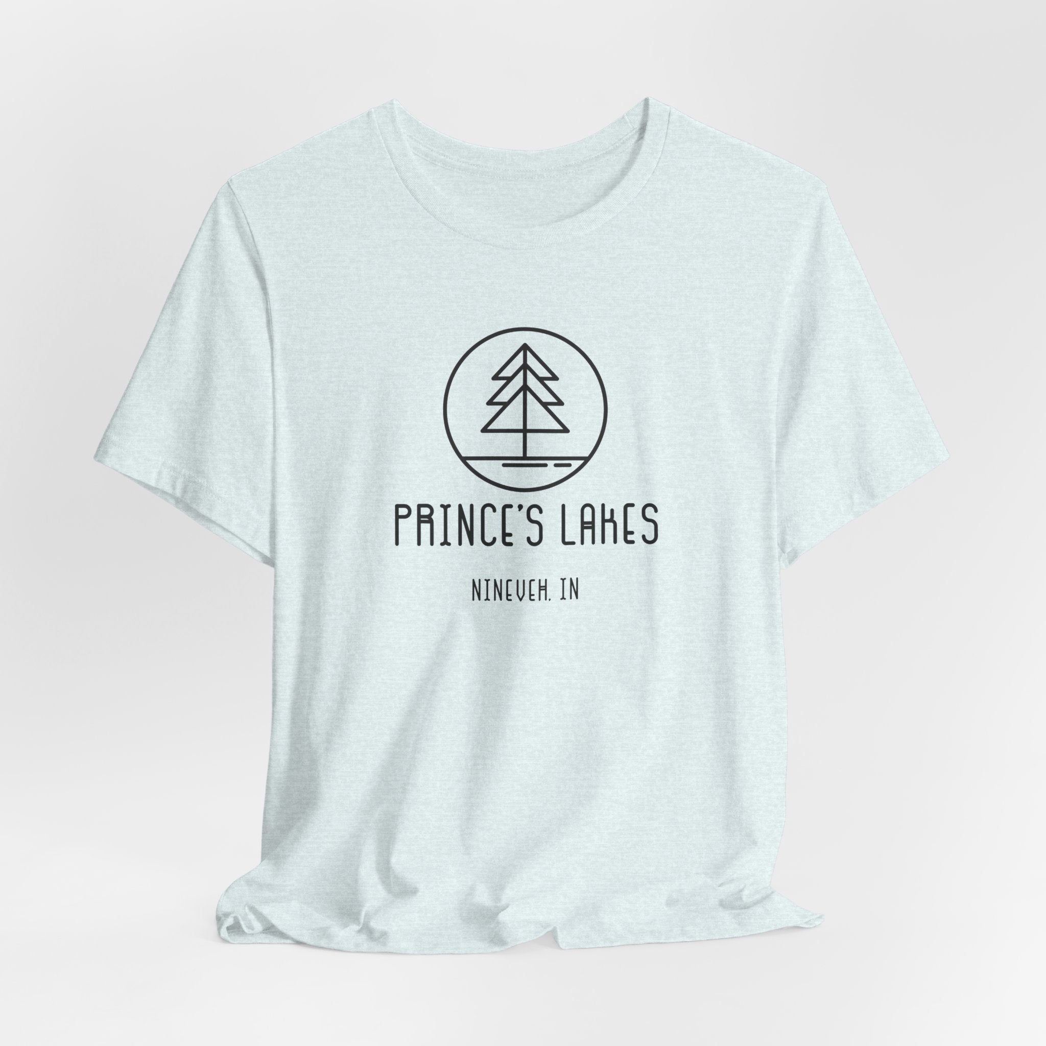 Prince's Lakes Minimalist Tee — Lake Forest Graphic Short Sleeve Shirt