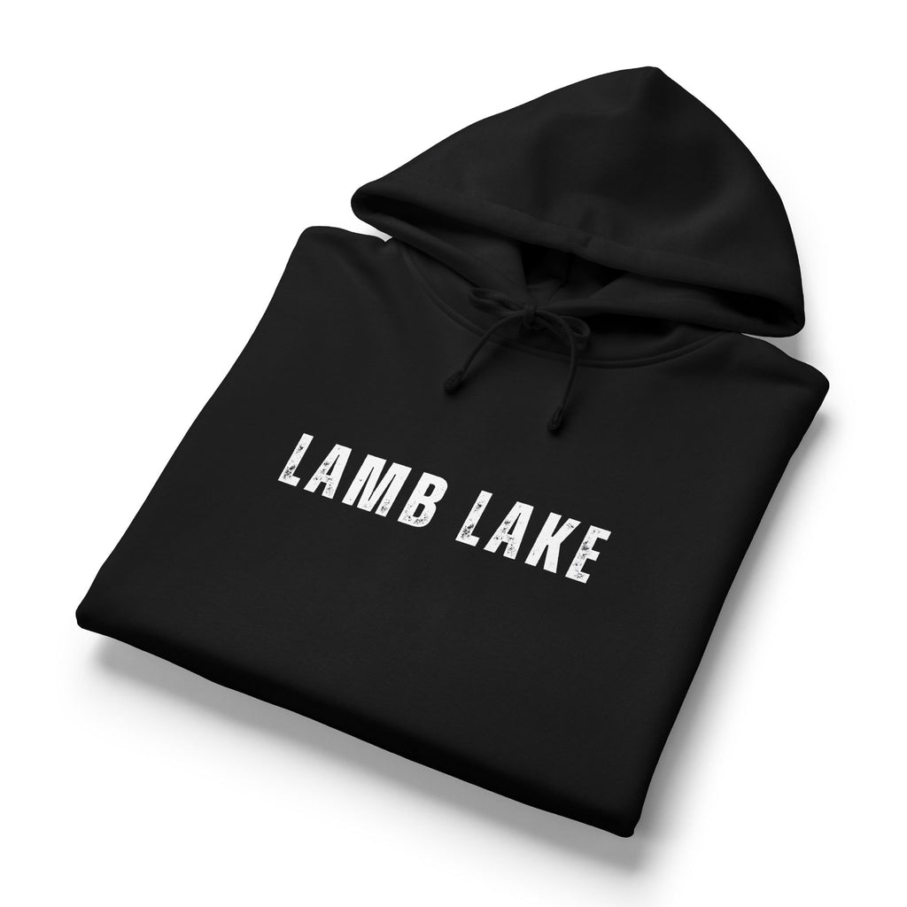 Lamb Lake Organic Women's Hoodie — 'LAMB LAKE' Cozy Pullover
