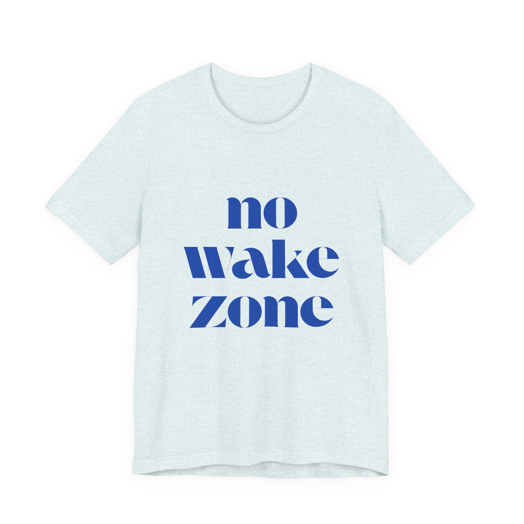 No Wake Zone T-Shirt — Nautical Relaxed Graphic Tee