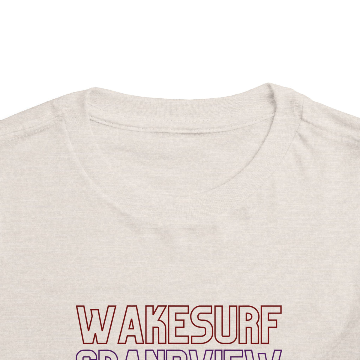 Grandview Lake Columbus Indiana Toddler Tee — Wakesurf Grandview Summer Shirt