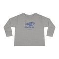 Toddler Long Sleeve Tee — "Grandview Lake" Hand-Drawn Fish Graphic
