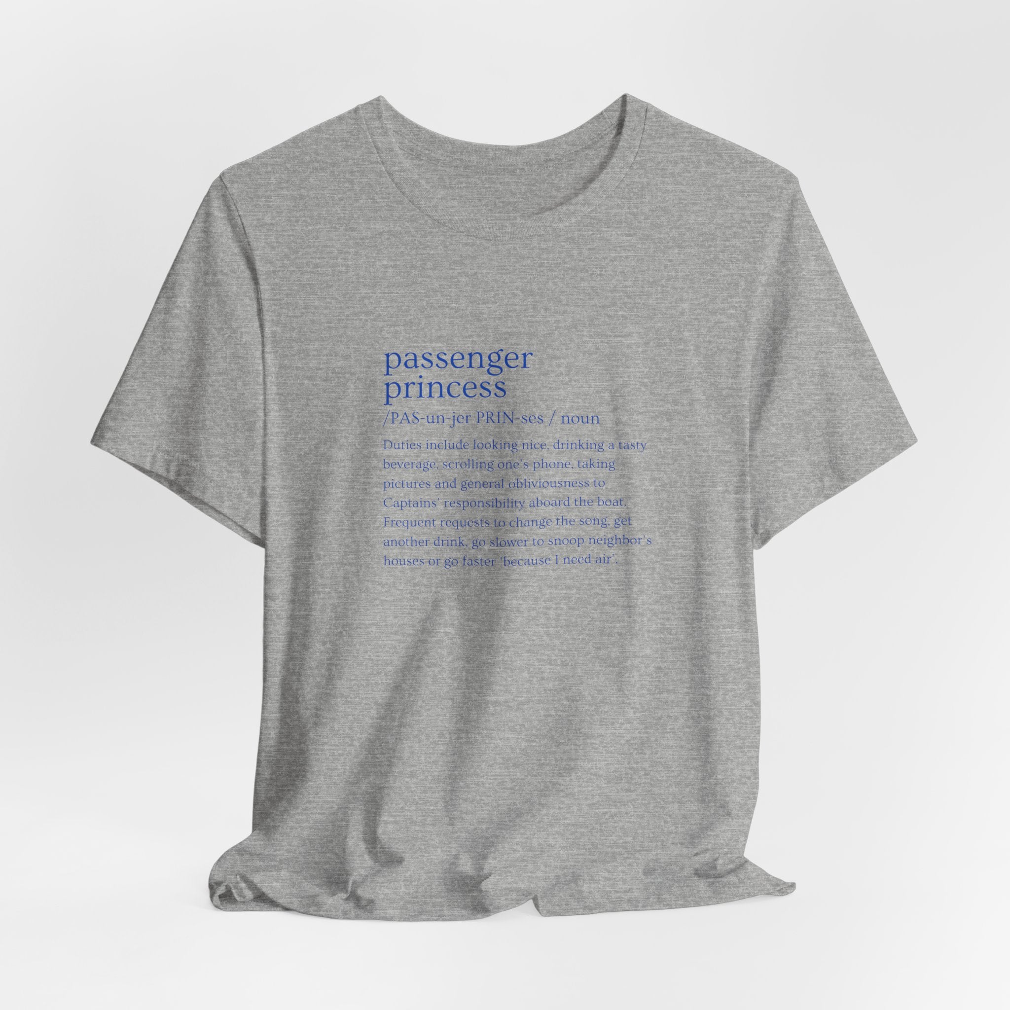 Passenger Princess Tee — Travel Definition Shirt