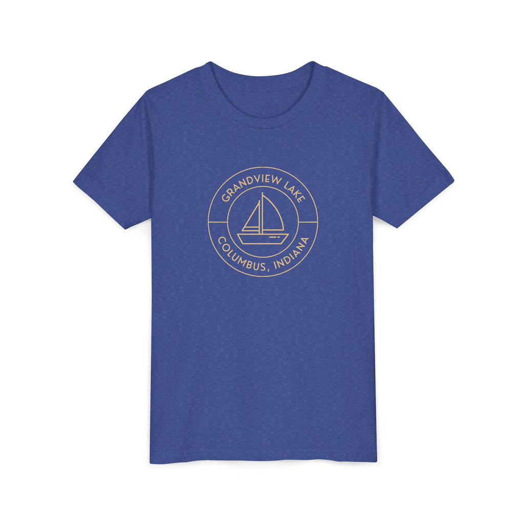 Youth Tee — Sailboat Grandview Lake Kids T-Shirt