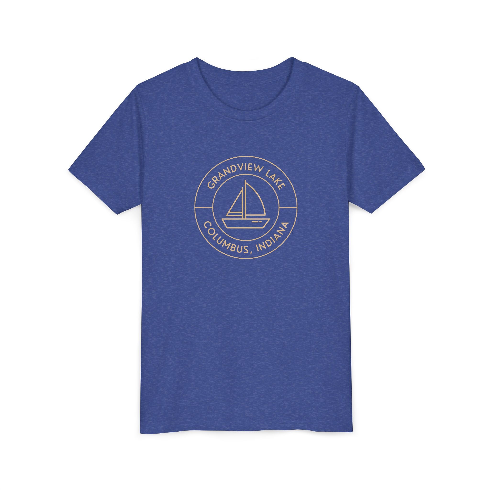 Youth Tee — Sailboat Grandview Lake Kids T-Shirt