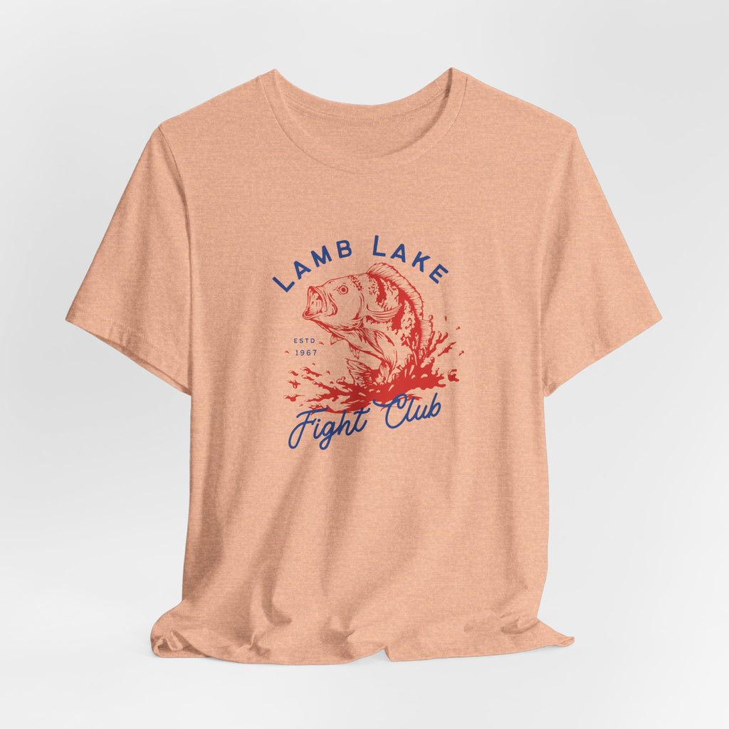 Lamb Lake Fight Club Fishing T-Shirt