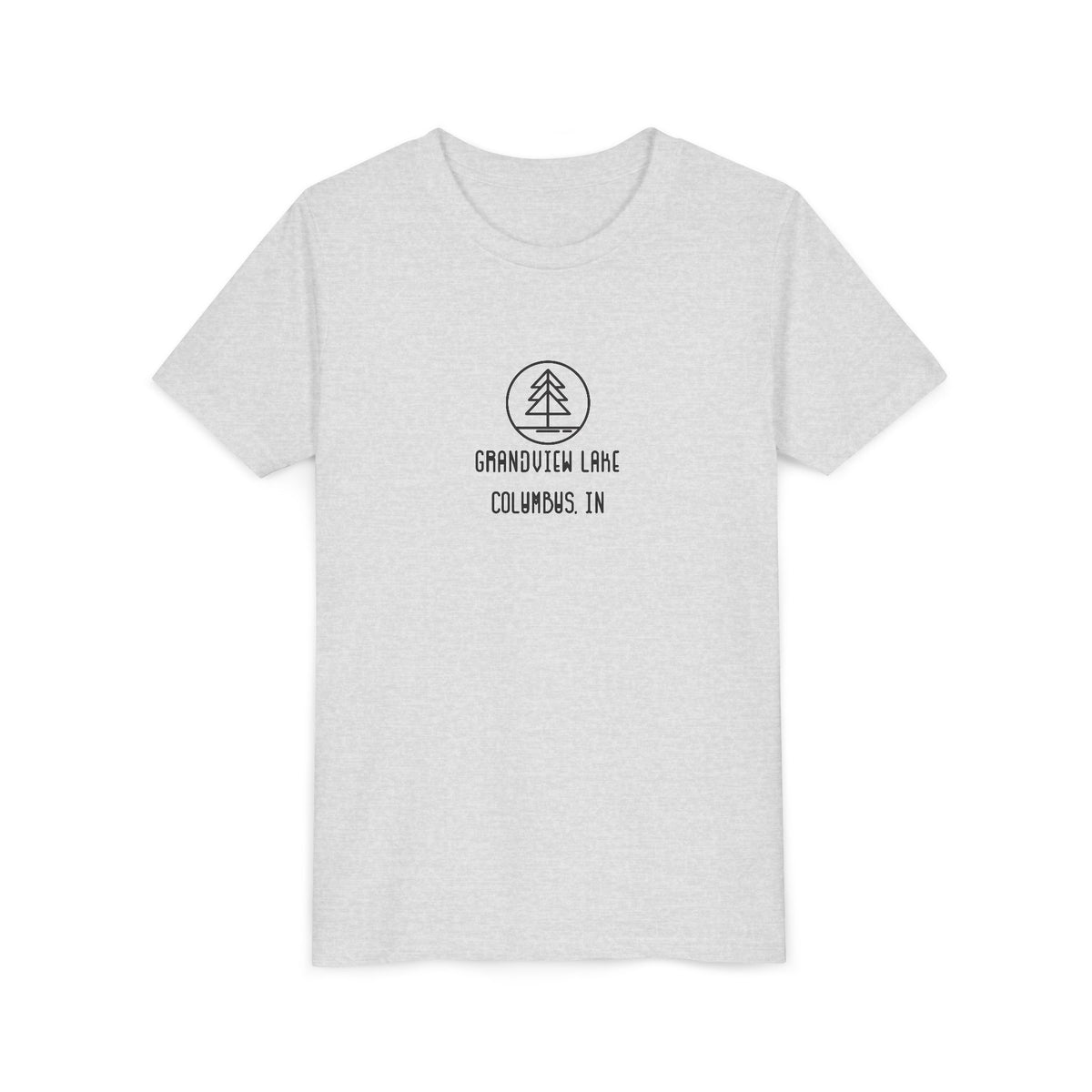 Youth Tee — 'Grandview Lake' Retro Camp Kids T-Shirt