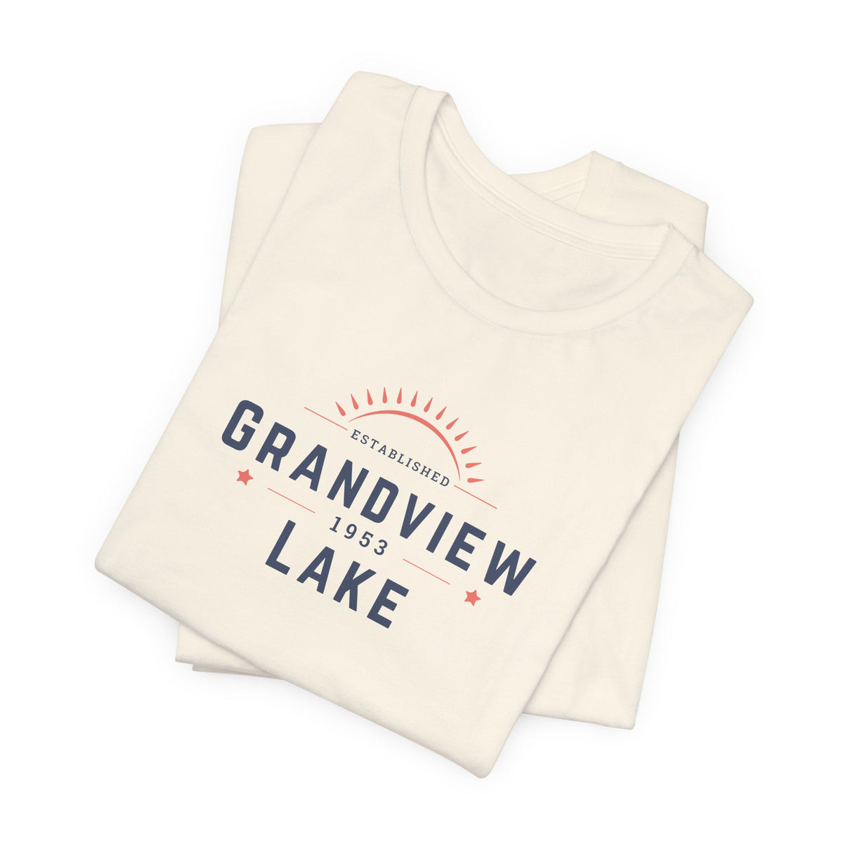 Grandview Lake Tee – Retro Lakeside Graphic T-Shirt