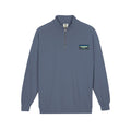 Quarter-Zip Sweatshirt — Pleasant Lake Retro Sunset Patch