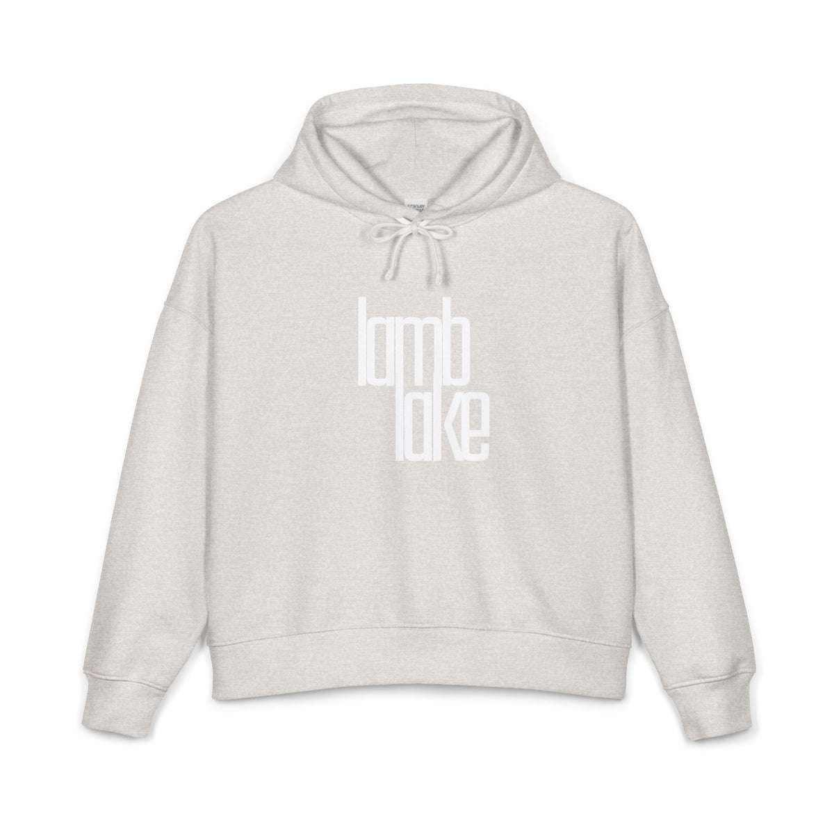 Lamb Lake Organic Women's Hoodie — 'lamb lake' Cozy Pullover