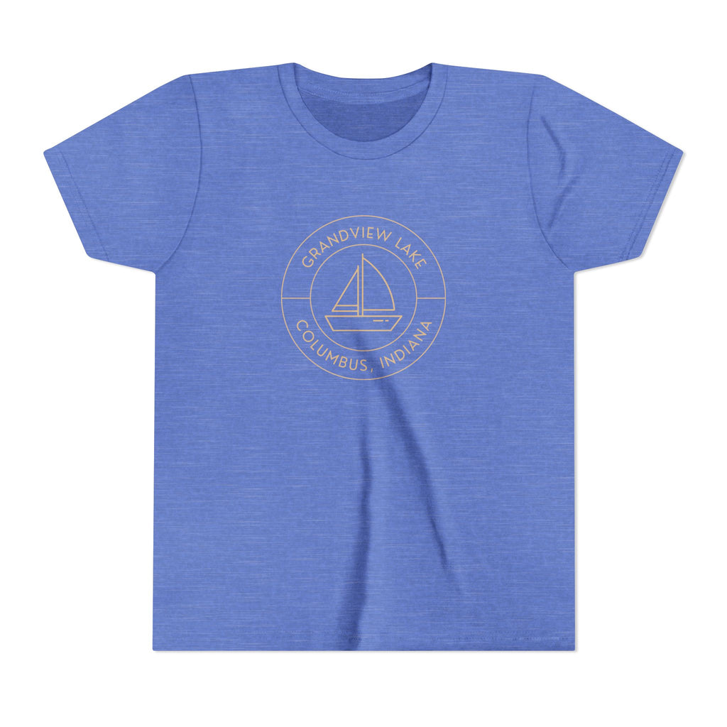 Youth Tee — Sailboat Grandview Lake Kids T-Shirt