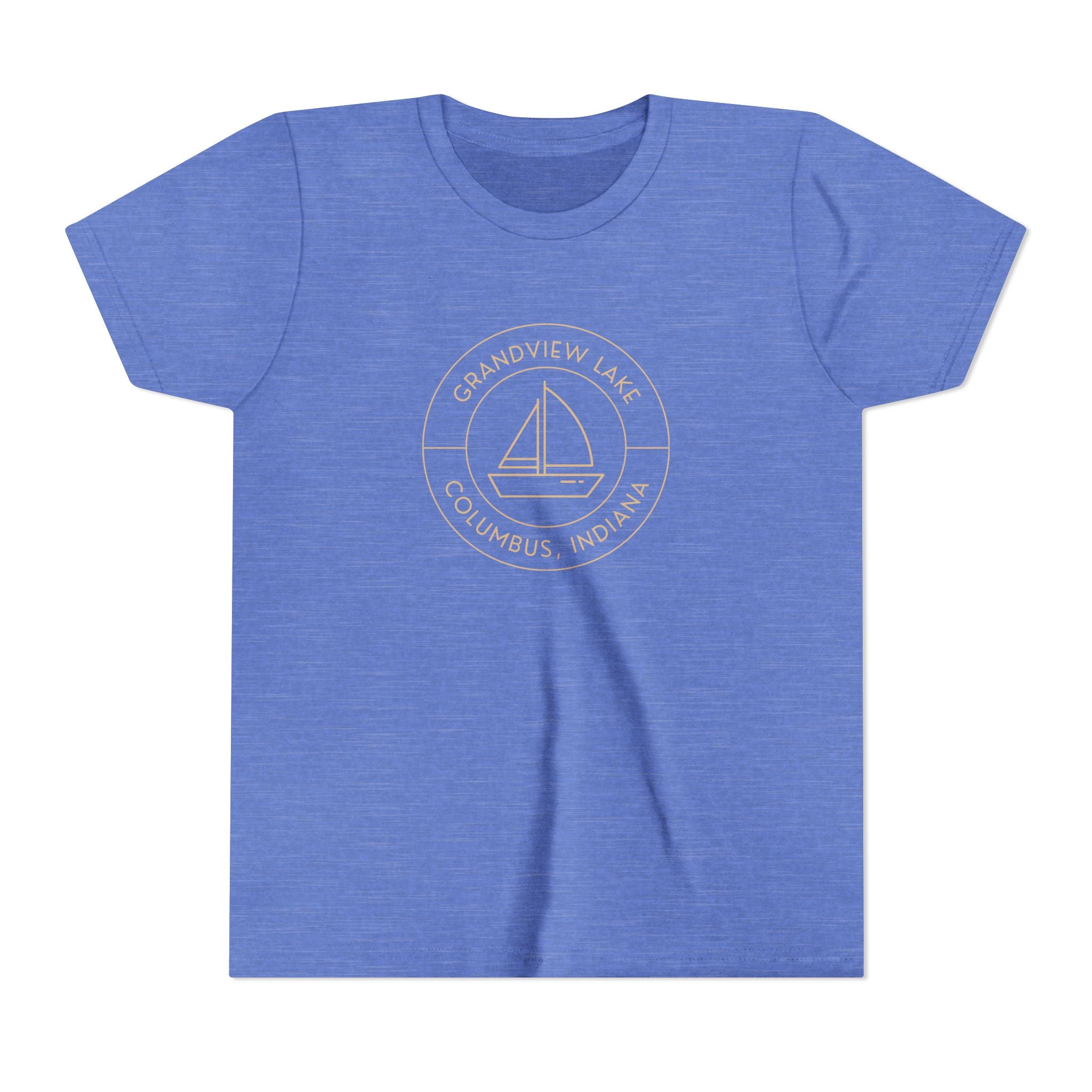 Youth Tee — Sailboat Grandview Lake Kids T-Shirt