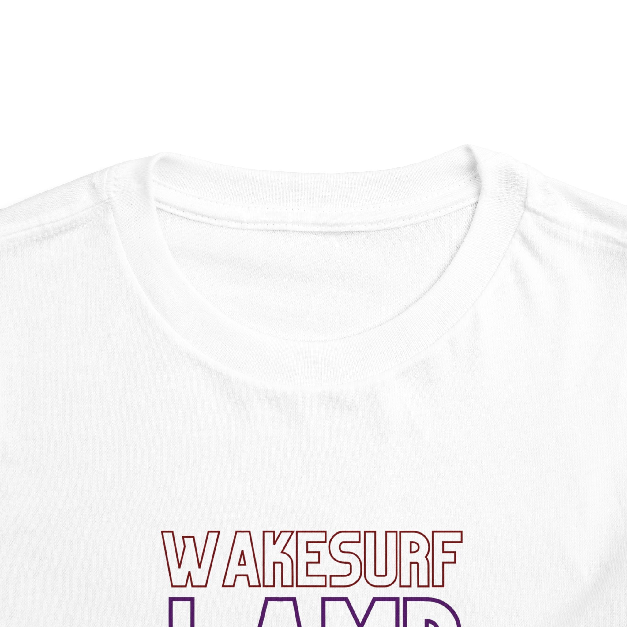 Lamb Lake Trafalgar Indiana Toddler Tee — Wakesurf Summer Shirt