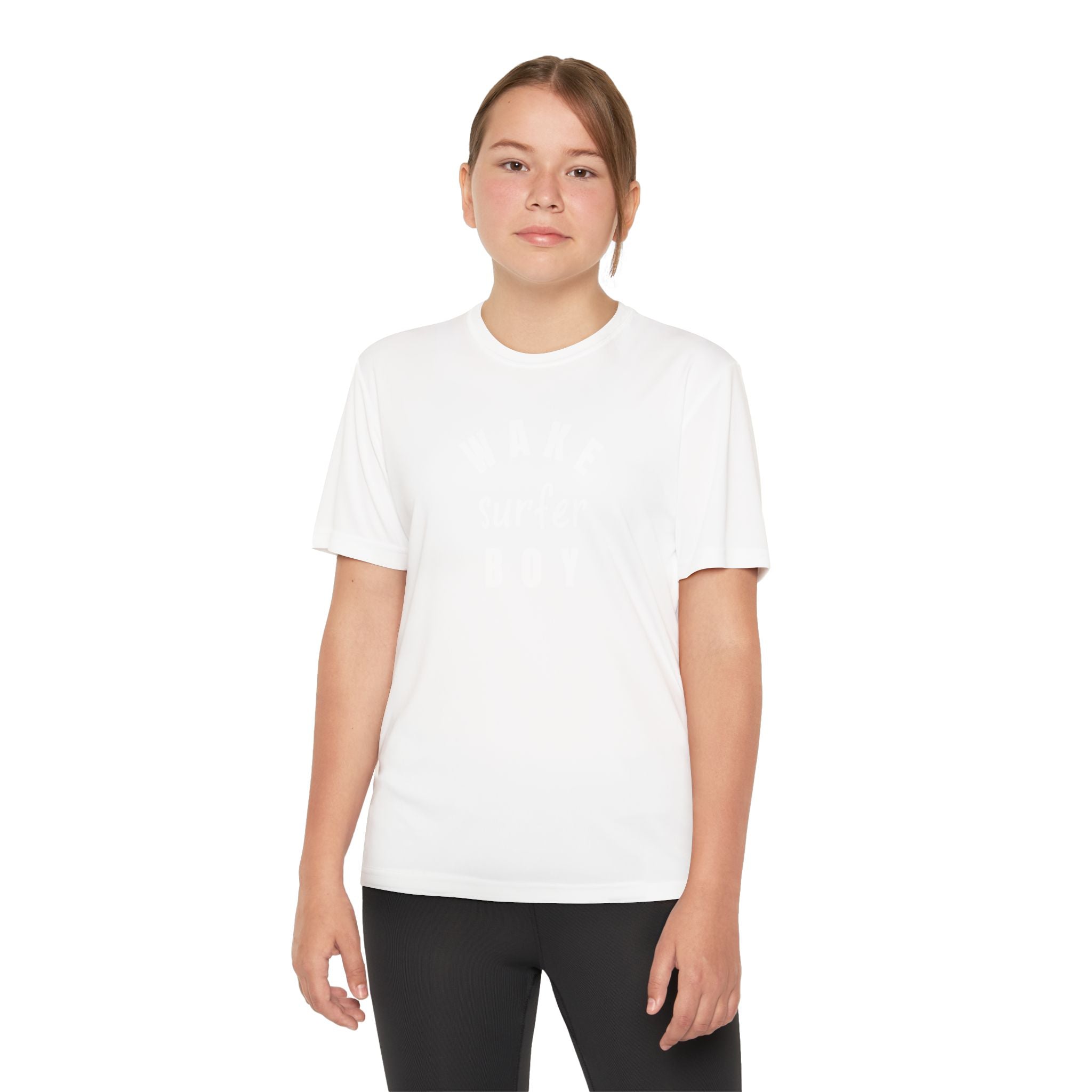 Youth Wake Surfer Boy Tee