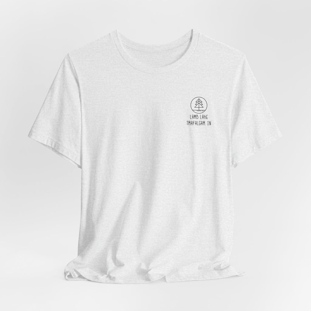 Lamb Lake Minimalist Tee — Lake Forest Graphic Short Sleeve Shirt