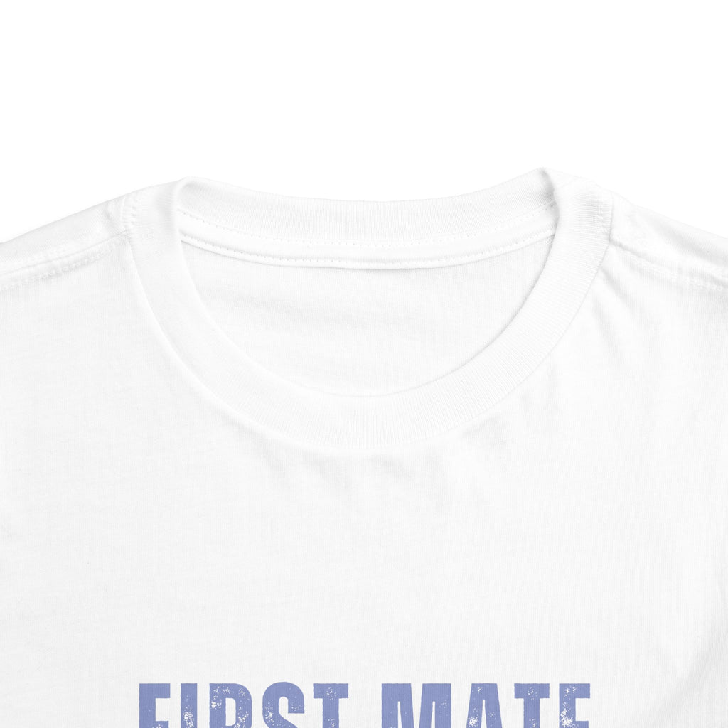 First Mate Toddler Tee — 'First Mate, Prince's Lakes' Nautical Shirt