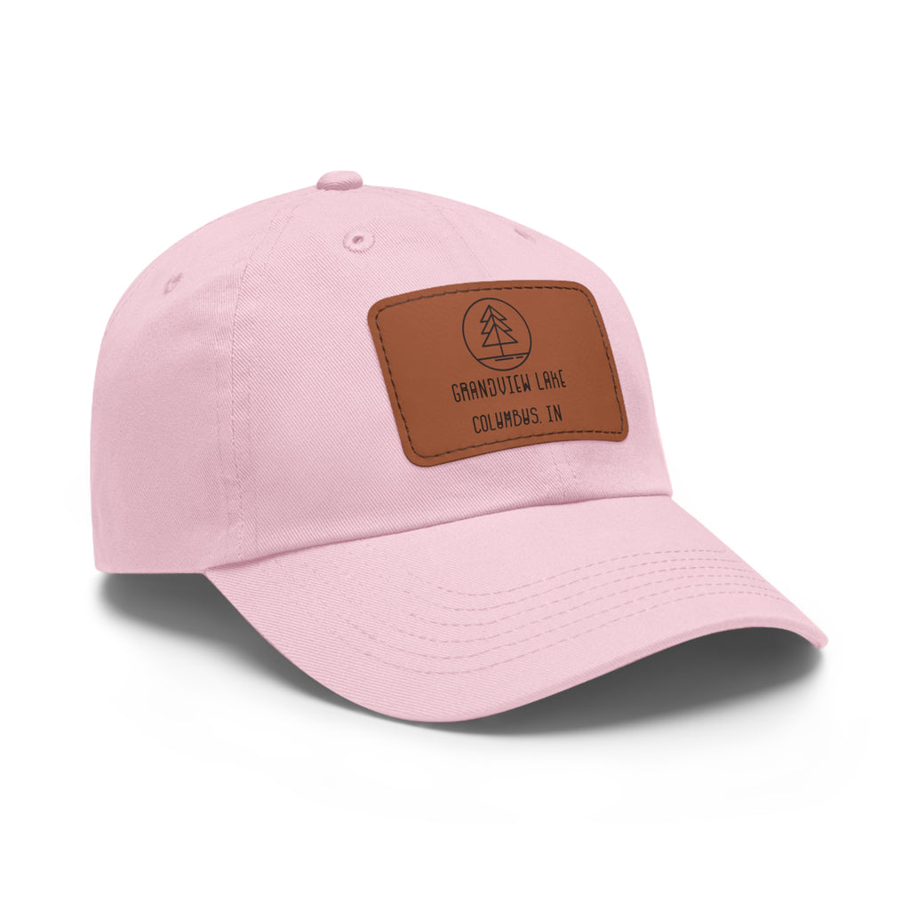 Leather Patch Hat — Grandview Lake Outdoor Baseball Cap