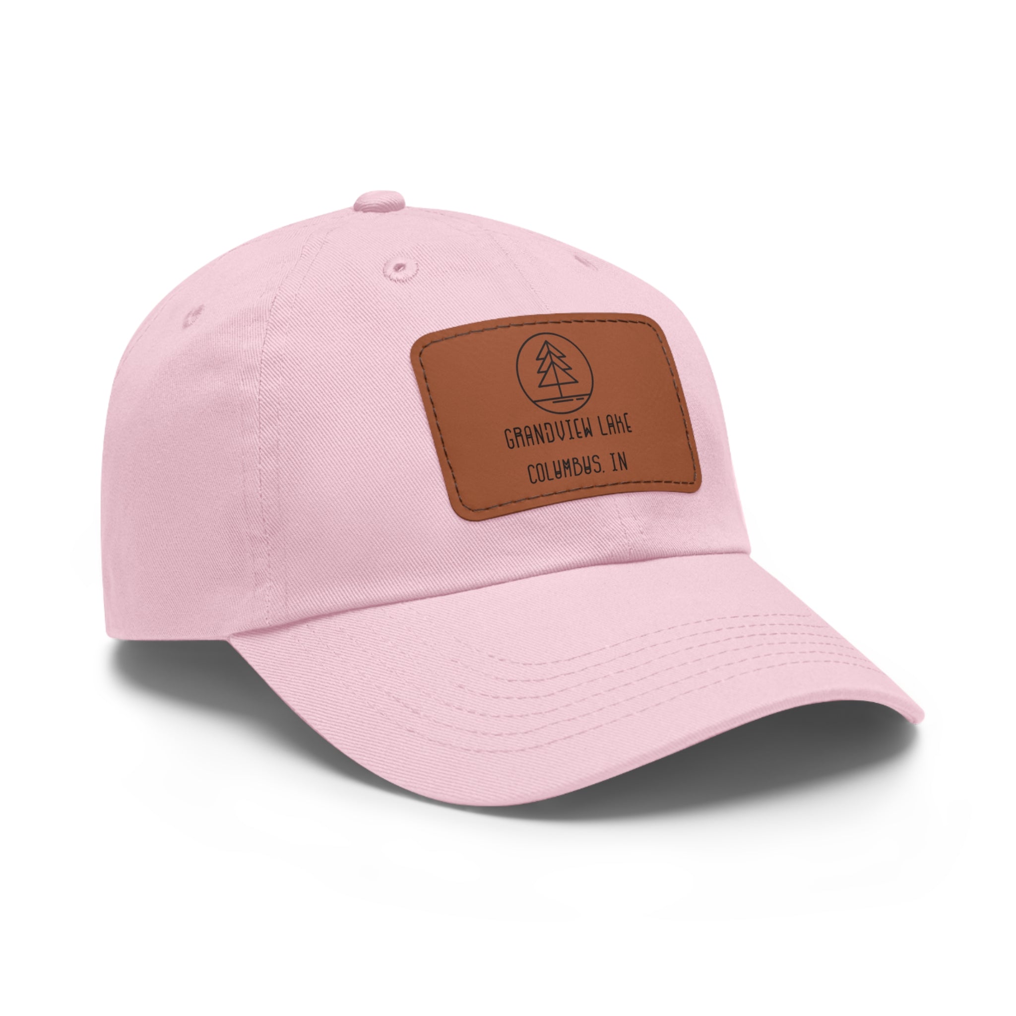 Leather Patch Hat — Grandview Lake Outdoor Baseball Cap
