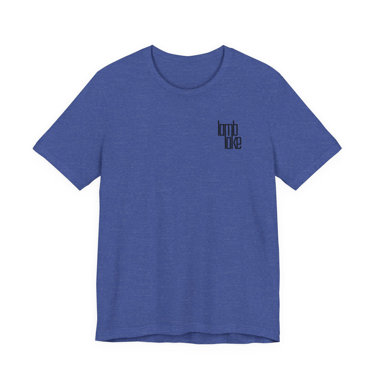 'lamb lake' Graphic Tee —  Minimal Logo T‑Shirt