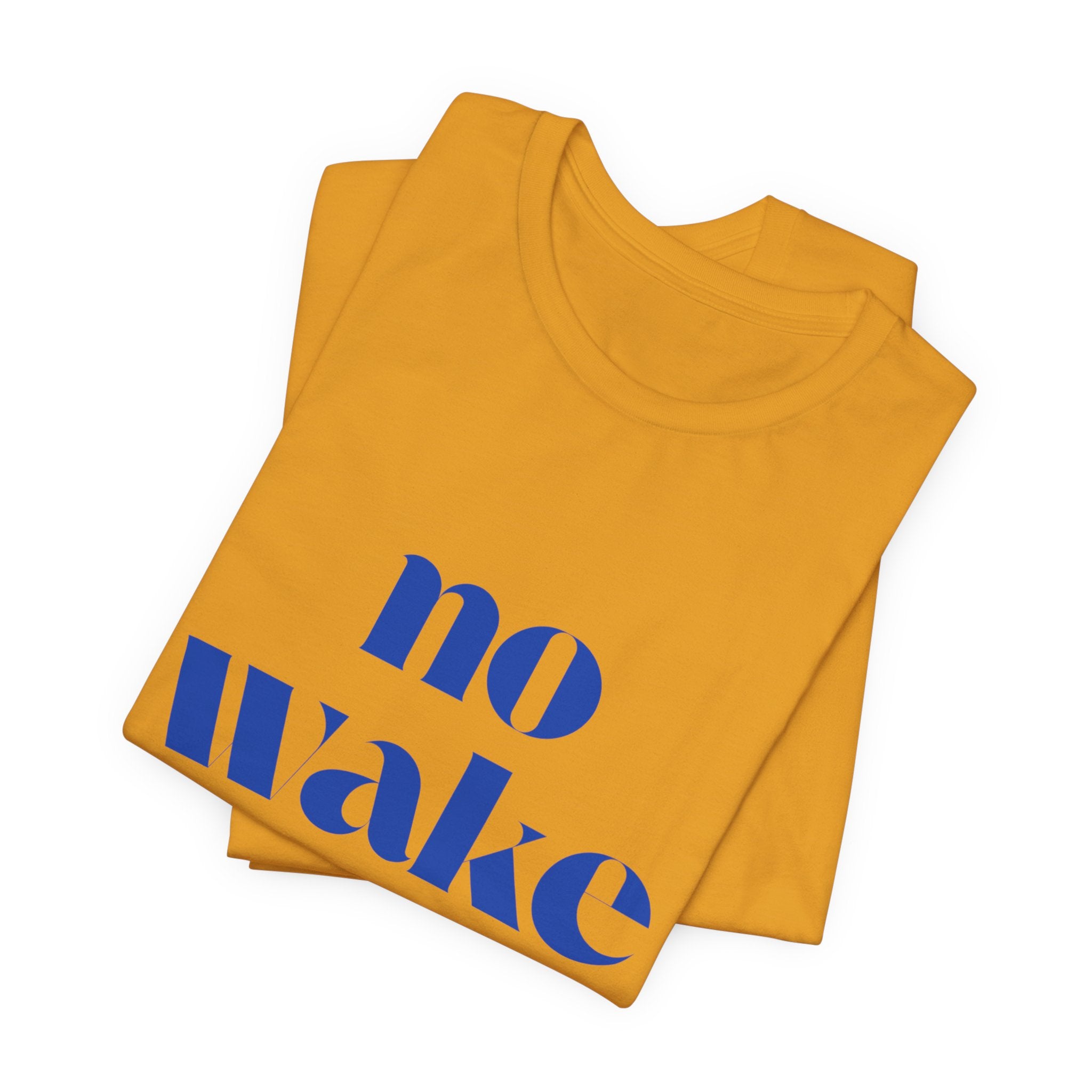 No Wake Zone T-Shirt — Nautical Relaxed Graphic Tee