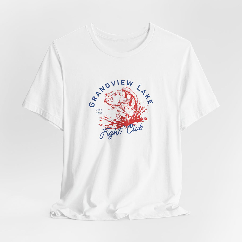 Grandview Lake Fight Club Fishing T-Shirt