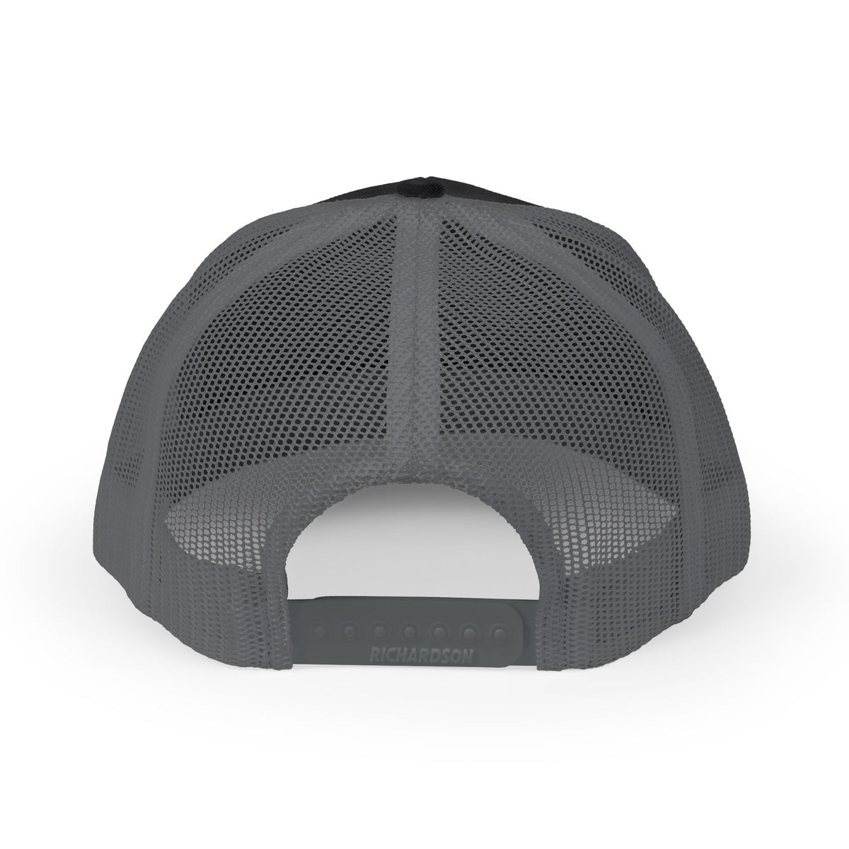 Grandview Lake Trucker Hat — Vintage White Mesh Snapback Cap