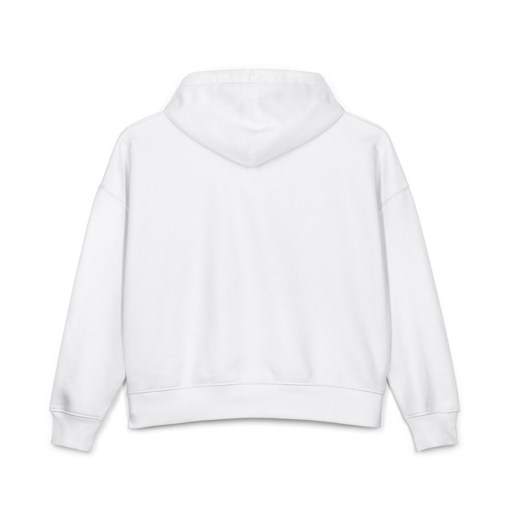 Lamb Lake Organic Women's Hoodie — Black 'Lamb Lake' Cozy Pullover