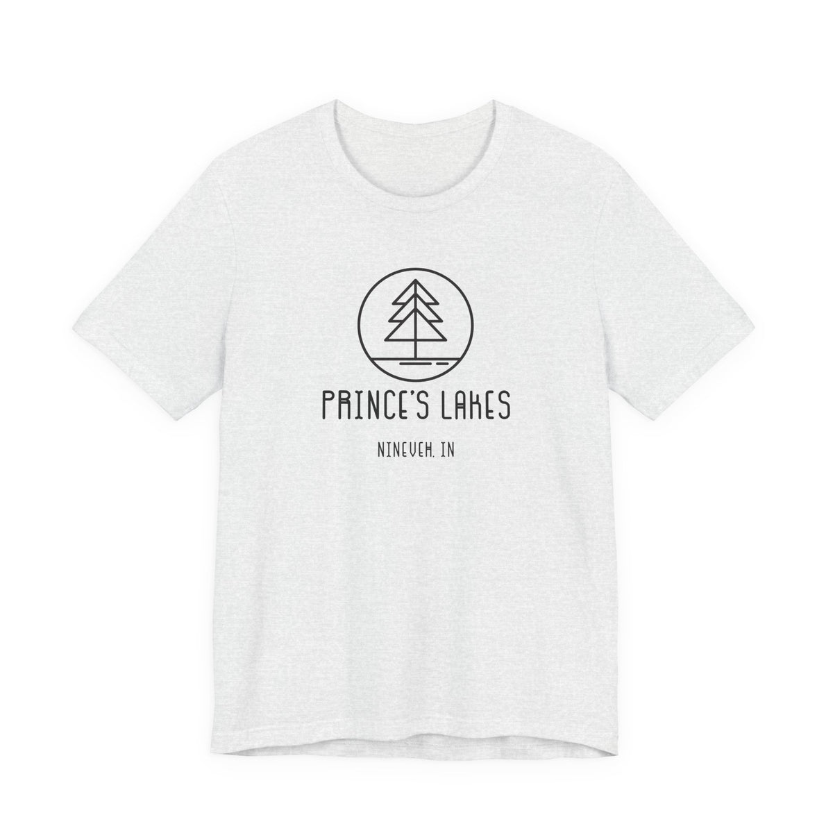 Prince's Lakes Minimalist Tee — Lake Forest Graphic Short Sleeve Shirt