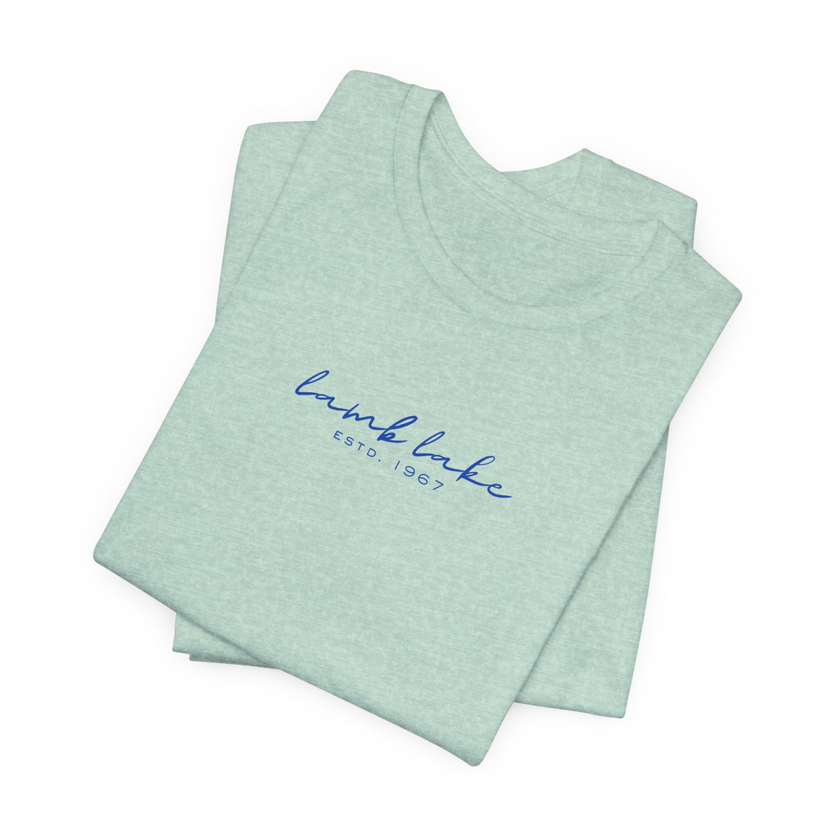 'lamb lake" Unisex Jersey Short Sleeve Tee