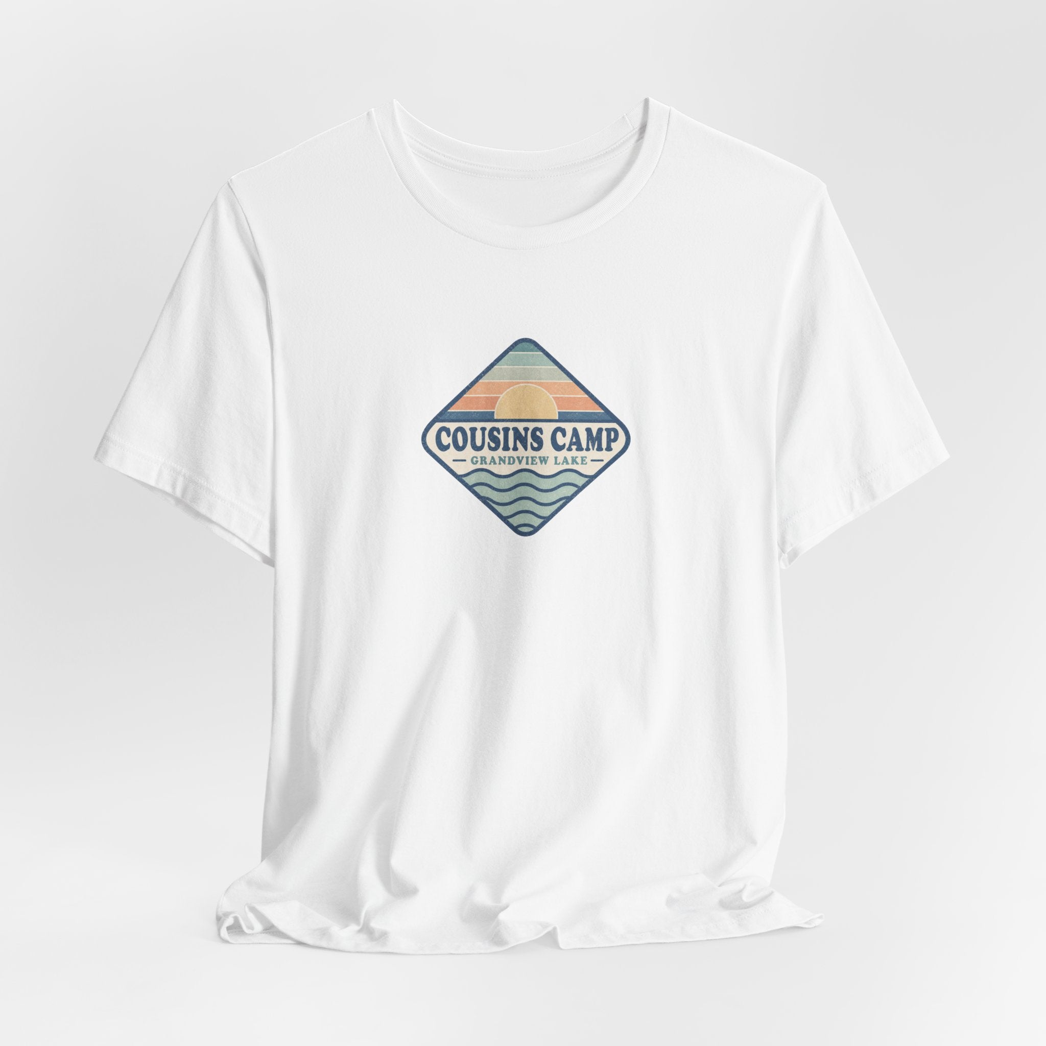 Camp Staff T-Shirt — 'Cousins Camp' Vintage Lake Tee