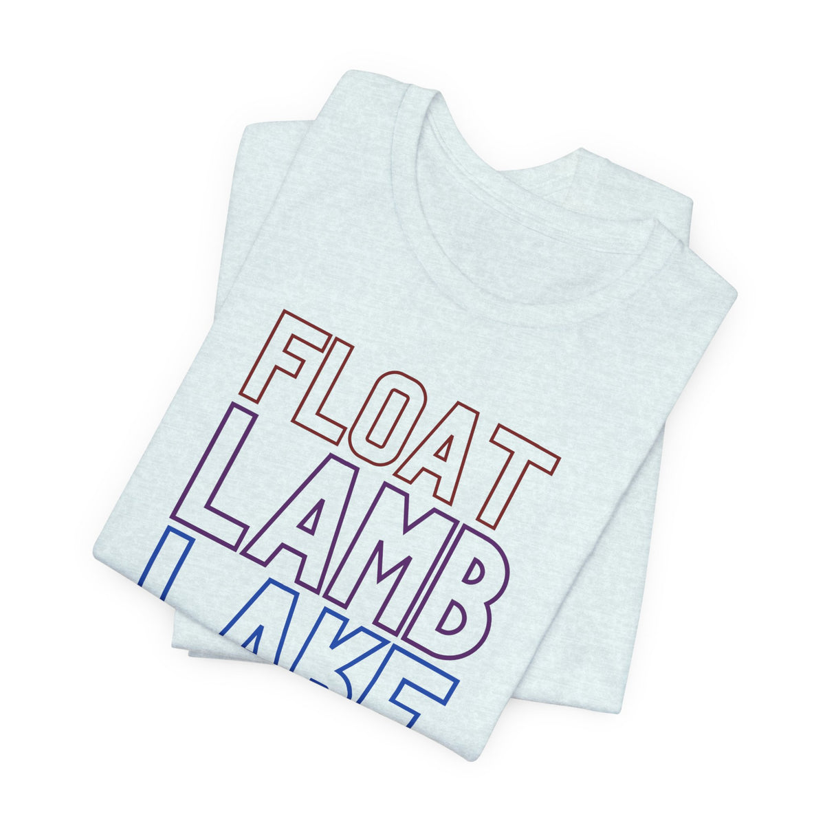 Float Lamb Lake Trafalgar Indiana T-Shirt