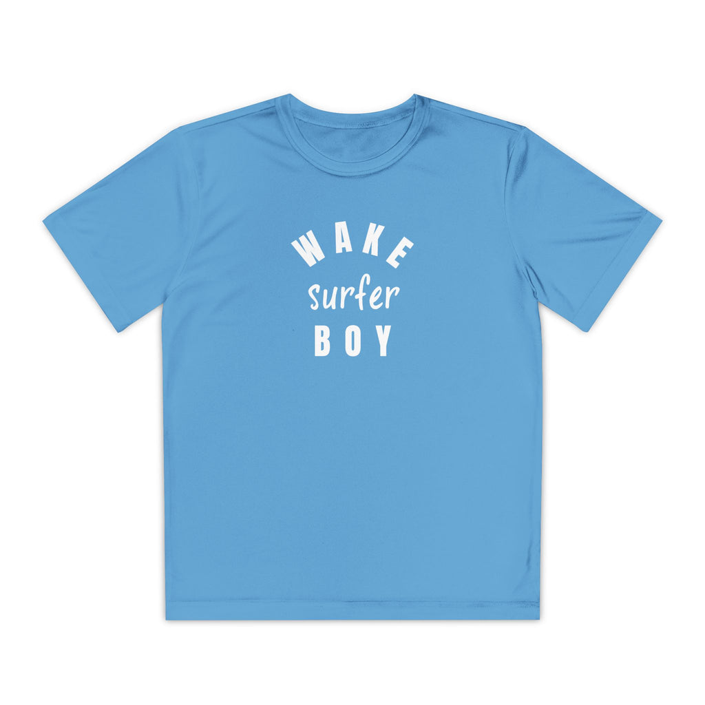 Youth Wake Surfer Boy Tee