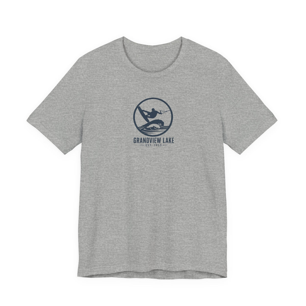 Grandview Lake Wakesurf Emblem Tee — Unisex