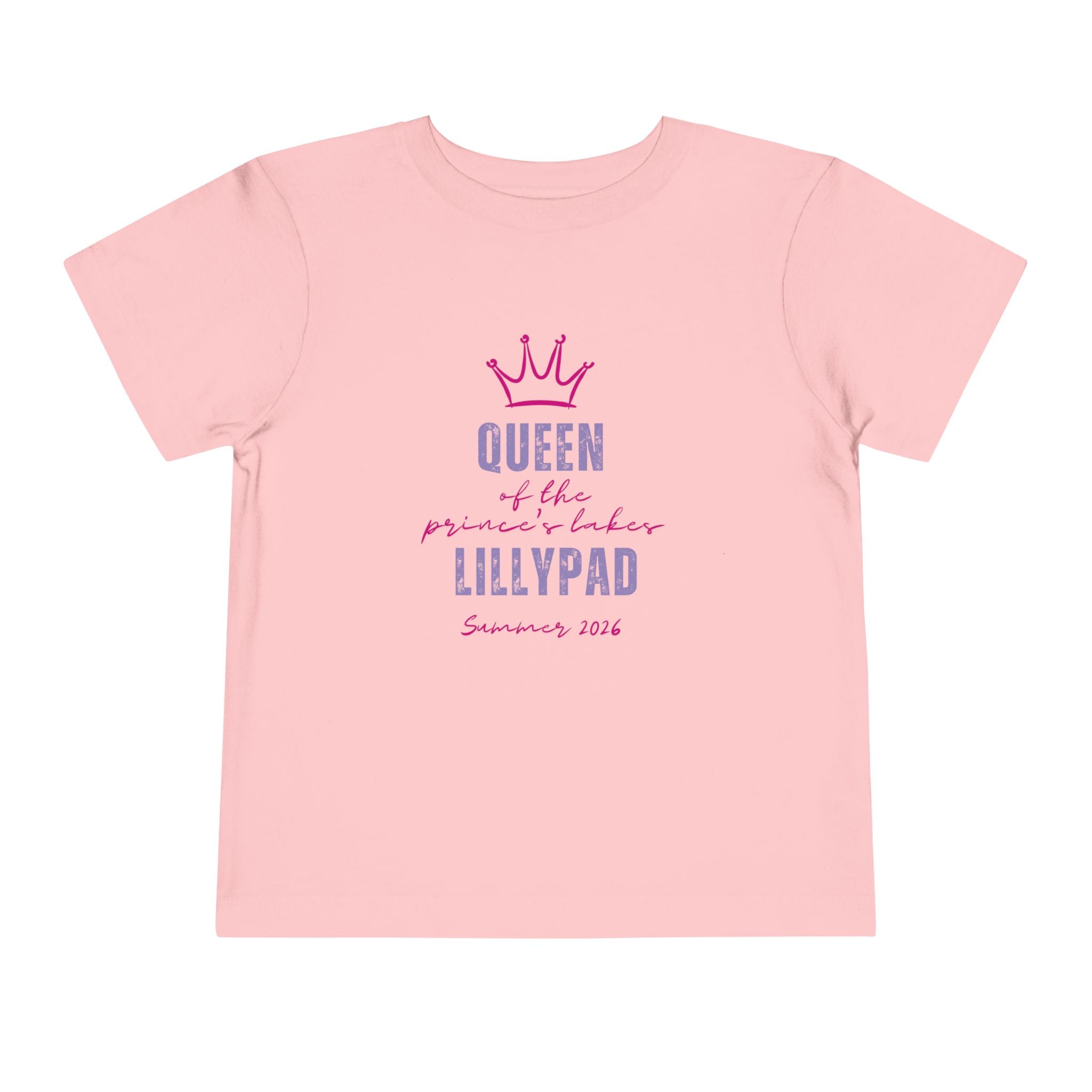 Toddler Tee — “Queen of the Lillypad” Prince's Lakes Summer 2026