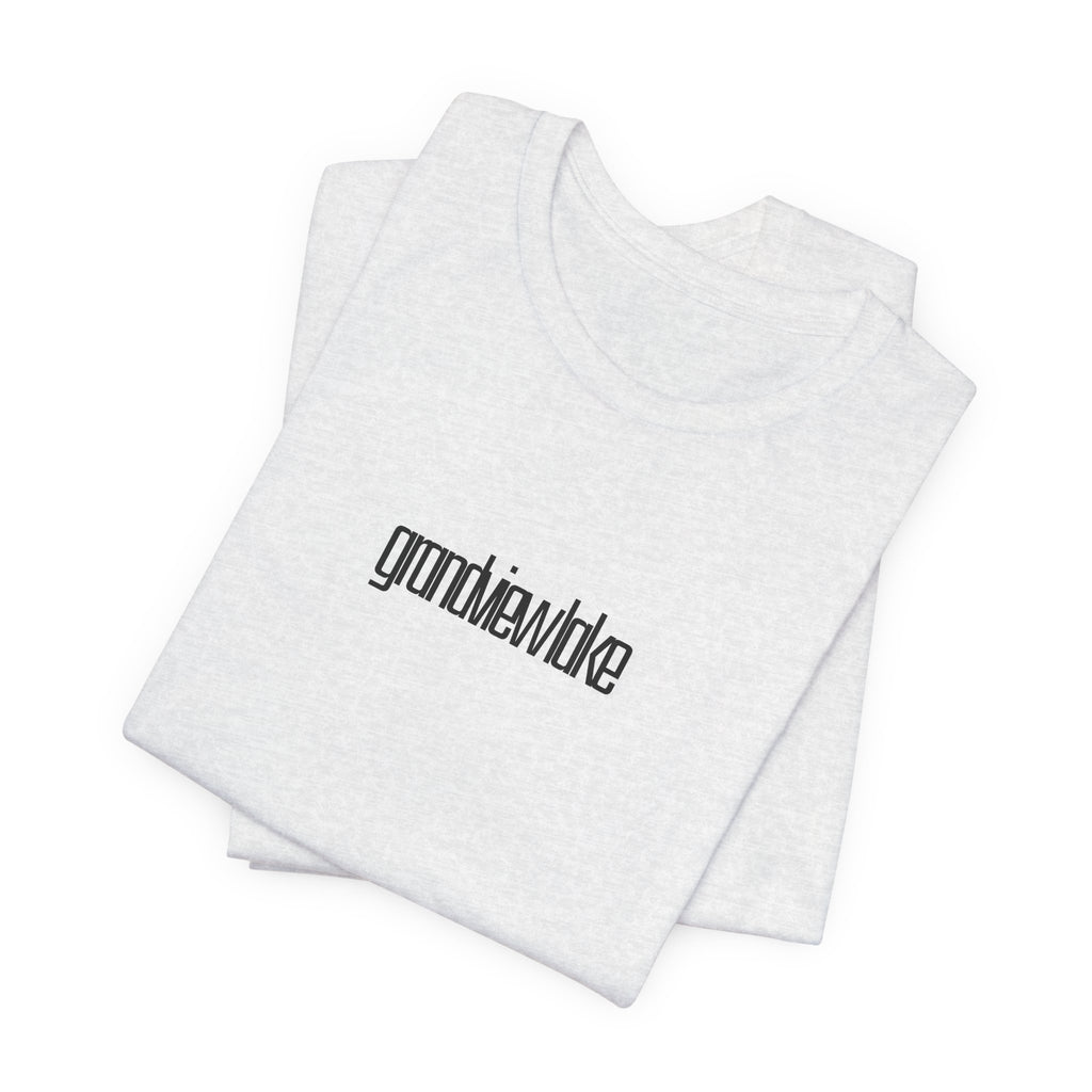 'grandview lake' Graphic Tee —  Minimal Logo T‑Shirt