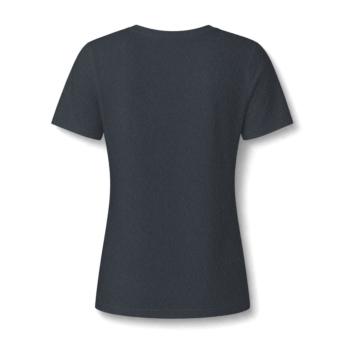 Grandview Lake Women's V-Neck Tee — Sunset Lake Graphic