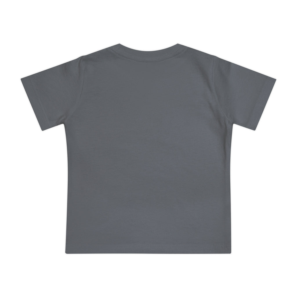 Baby T-Shirt — Pastel Retro Heart Sunset "Lamb Lake"