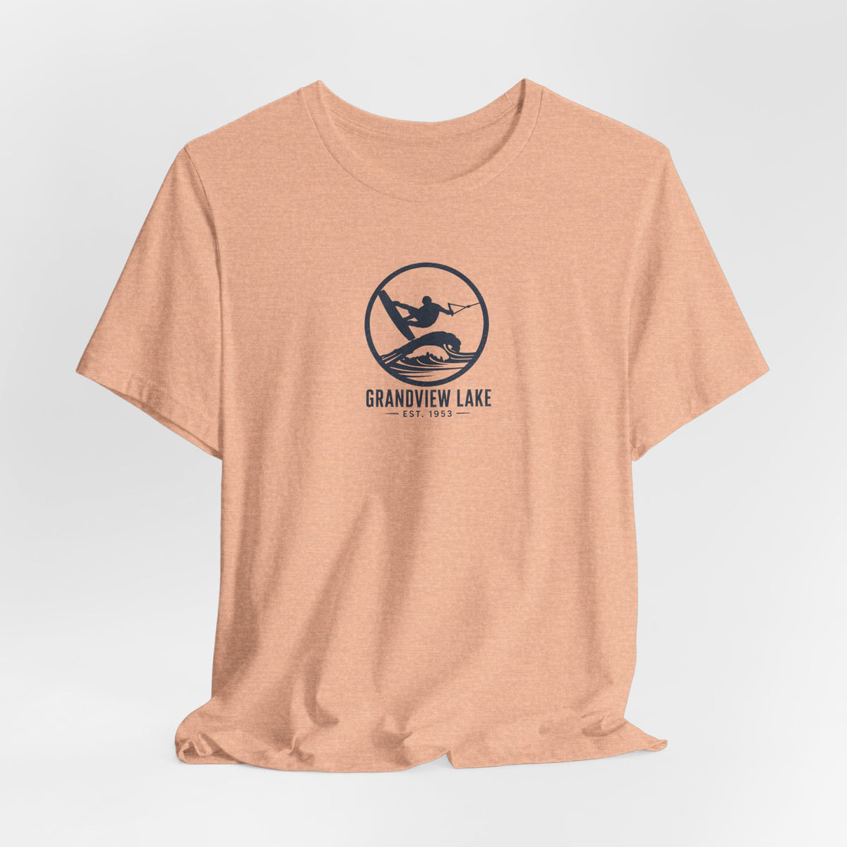 Grandview Lake Wakesurf Emblem Tee — Unisex